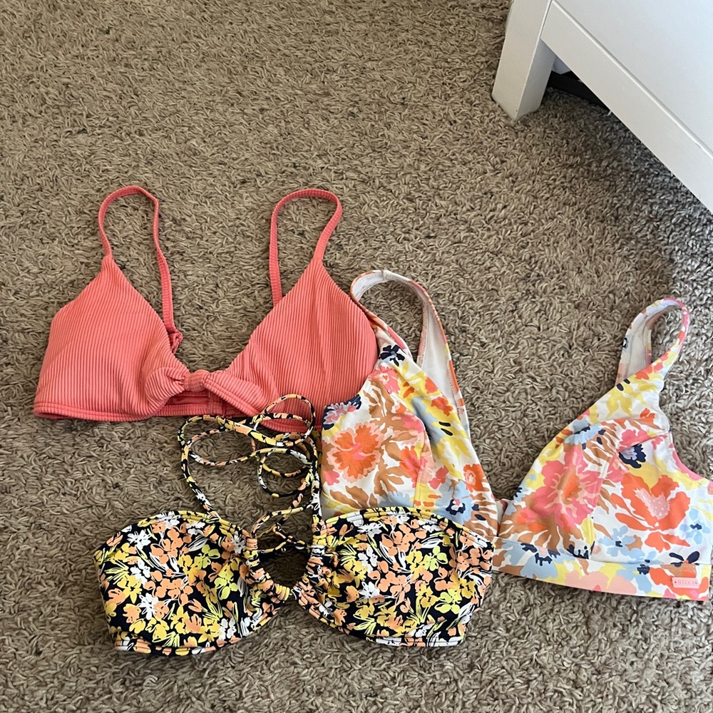 roxy bikini tops